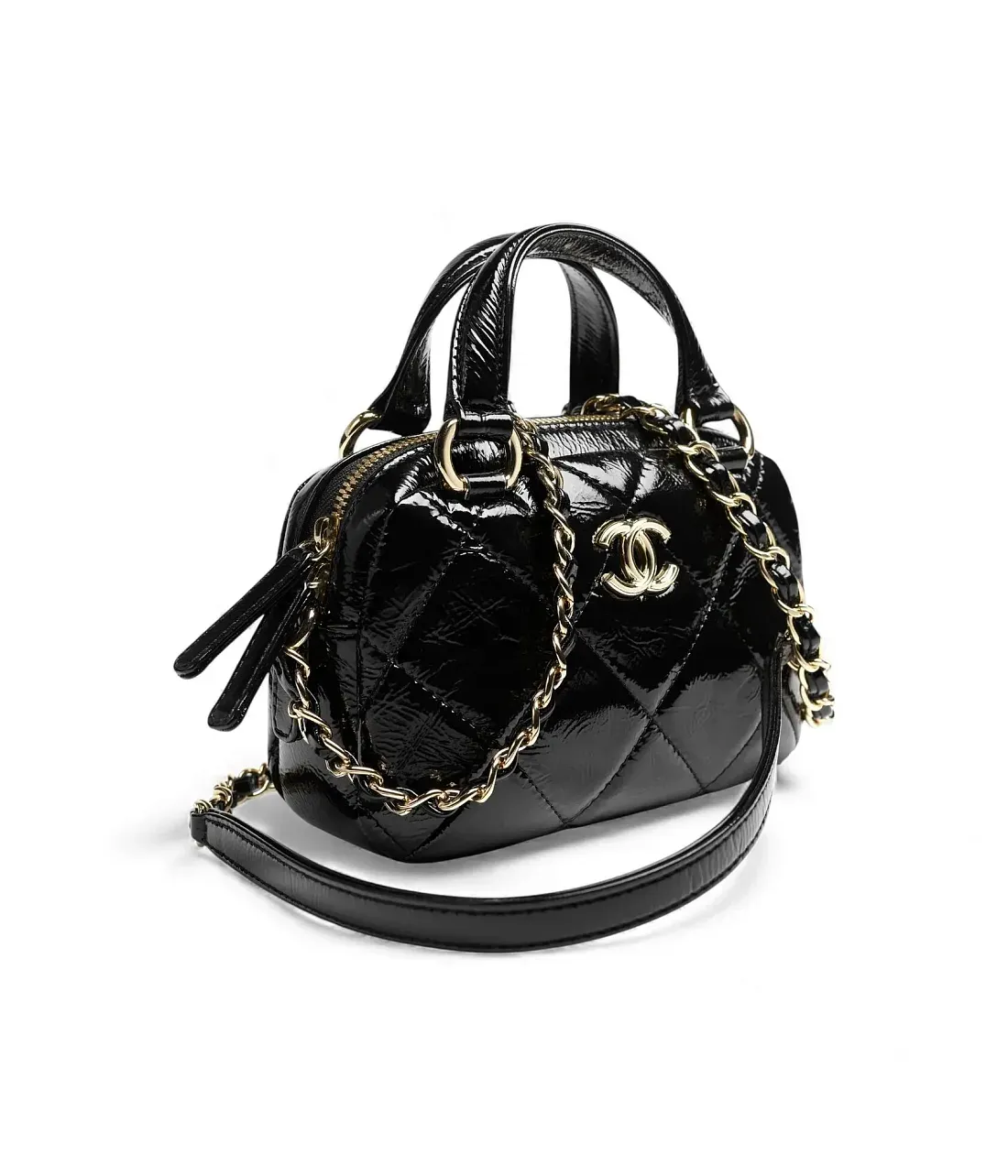 Chanel Мини-сумка Bowling - фото 5