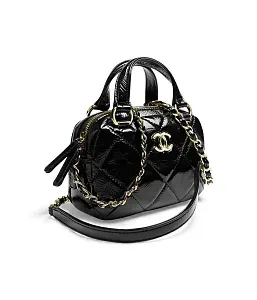Chanel Мини-сумка Bowling - фото 5