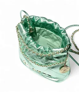 Chanel Сумка Mini 22 Green - фото 3