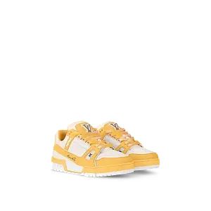 Louis Vuitton Кроссовки LV Trainer Yellow - фото 1