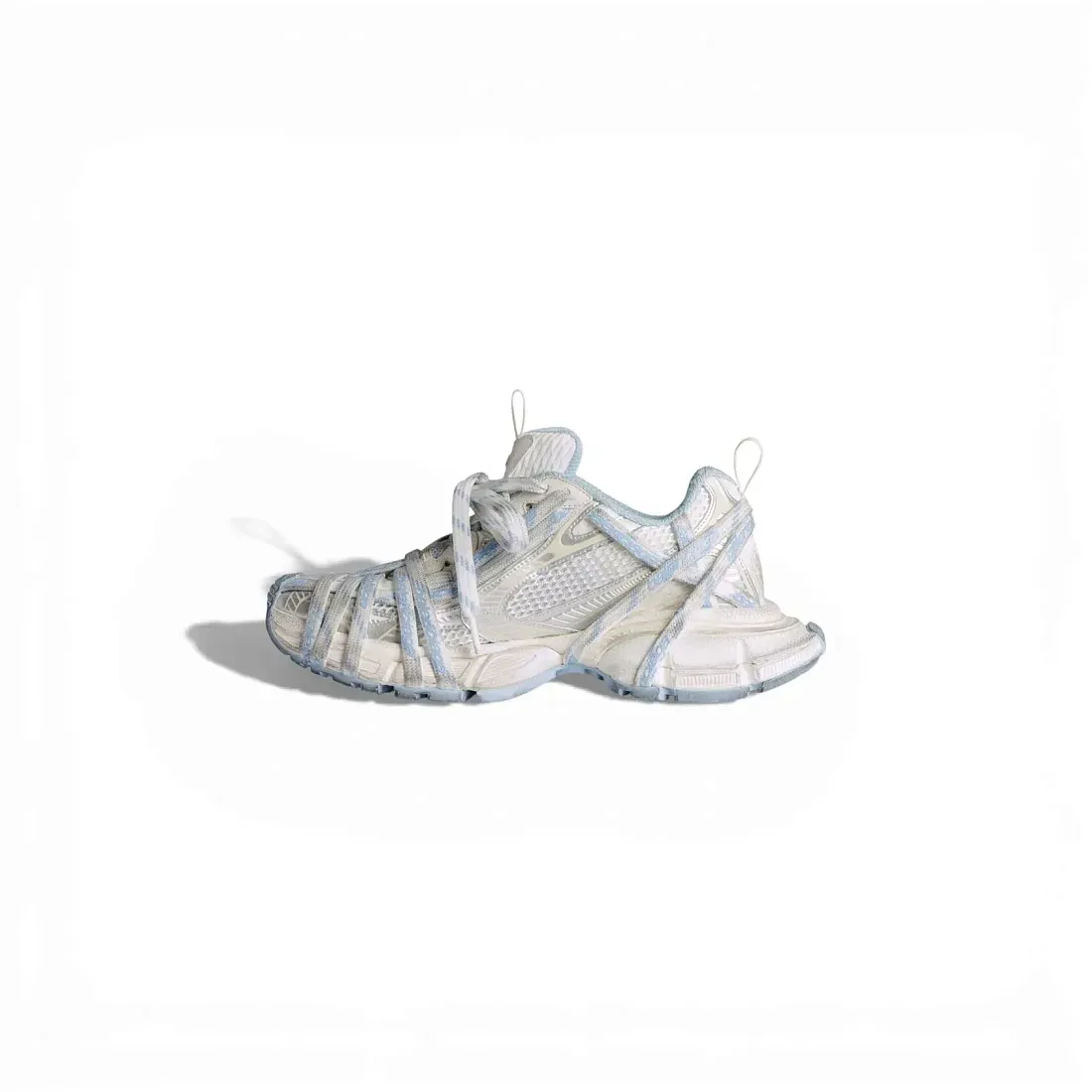 Balenciaga Кроссовки 3XL Extreme Laces Logo - фото 3