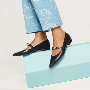 Hermès Балетки Kelly Black - фото 2