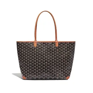 Goyard Сумка Artois MM Black and Tan - фото 1