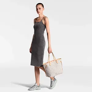 Louis Vuitton Сумка-тоут Neverfull MM Rose Beige - фото 3