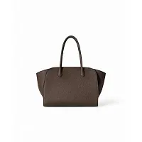 The Row Сумка Marlo 12 Deep Brown из кожи Deep Drown - фото 1