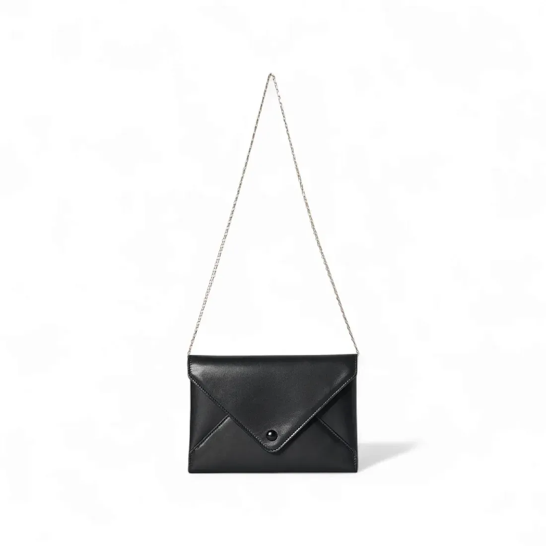 The Row Клатч Envelope Clutch Black из кожи - фото 3