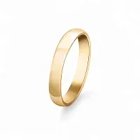 Van Cleef & Arpels Обручальное кольцо Tendrement 3 мм Yellow Gold - фото 1