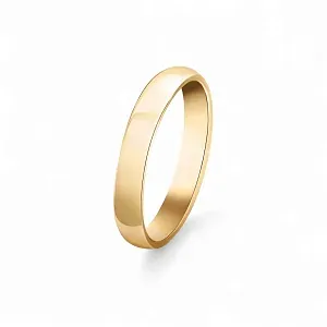 Van Cleef & Arpels Обручальное кольцо Tendrement 3 мм Yellow Gold - фото 1