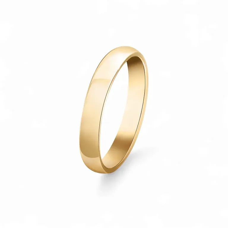 VAN CLEEF AND ARPELS Обручальное кольцо Tendrement Van Cleef & Arpels 3 мм Yellow Gold - фото 1