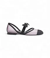 Chanel Туфли Мэри-Джейн Ligth Pink/Black - фото 1