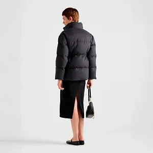 Prada Пуховая куртка из фланели - фото 5
