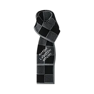 Louis Vuitton Шарф Damier Heritage Black - фото 2