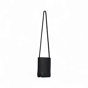 The Row Сумка NS Park Crossbody Smoked Taupe из кожи Black - фото 2