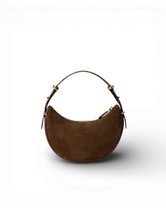 Prada Сумка Arque suede shoulder - фото 4
