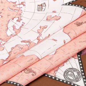 Louis Vuitton Платок-каре Map Tan - фото 3