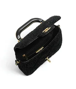 Chanel Мини-сумка Flap Black - фото 3