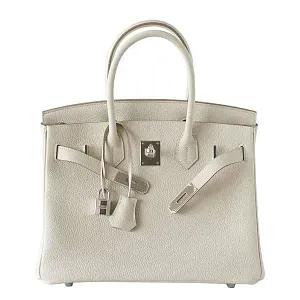 Hermès Birkin 30 Togo Craie PHW - фото 3
