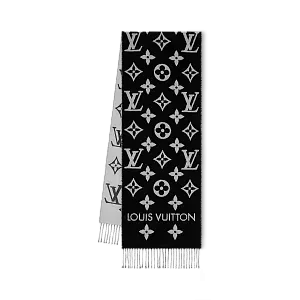 Louis Vuitton Шарф LV Essential Black - фото 1