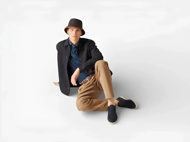 Мокасины Open Walk Loro Piana - фото 2