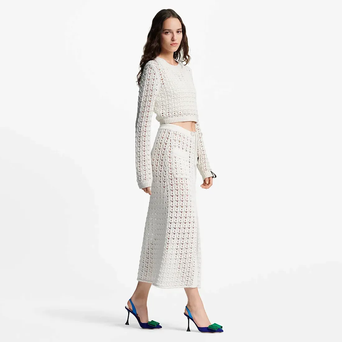 Louis Vuitton Слингбэки Blossom на каблуке - фото 2