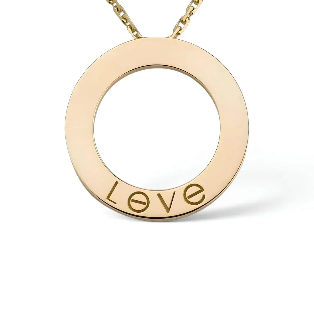 Cartier Кулон Love Yellow Gold - фото 4