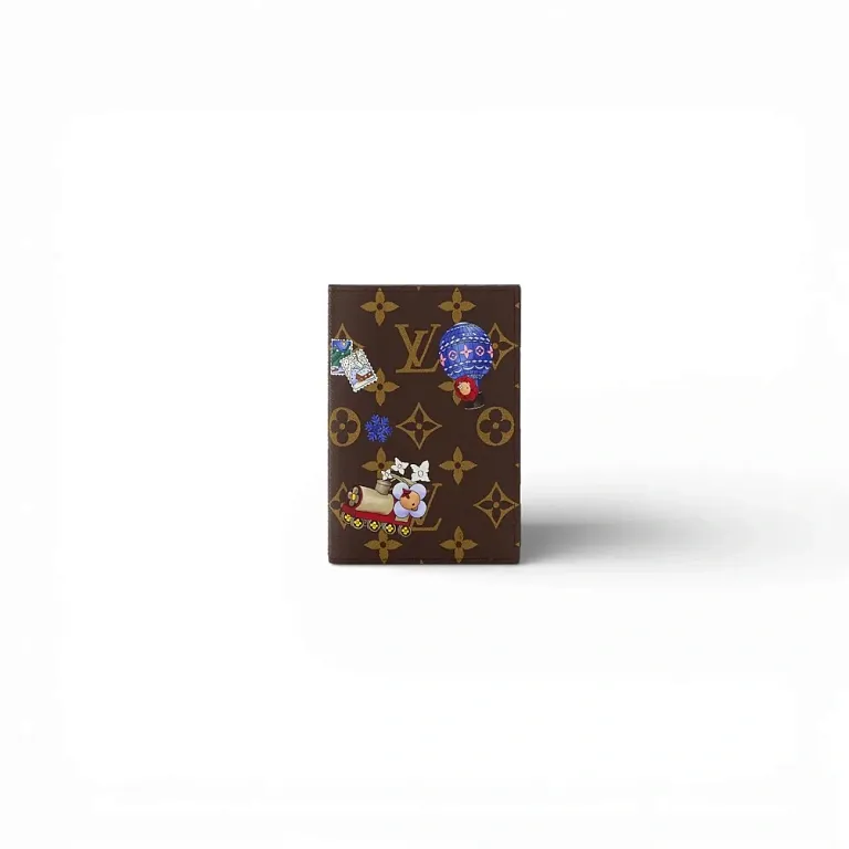 Обложка для паспорта Louis Vuitton Bleu - фото 1