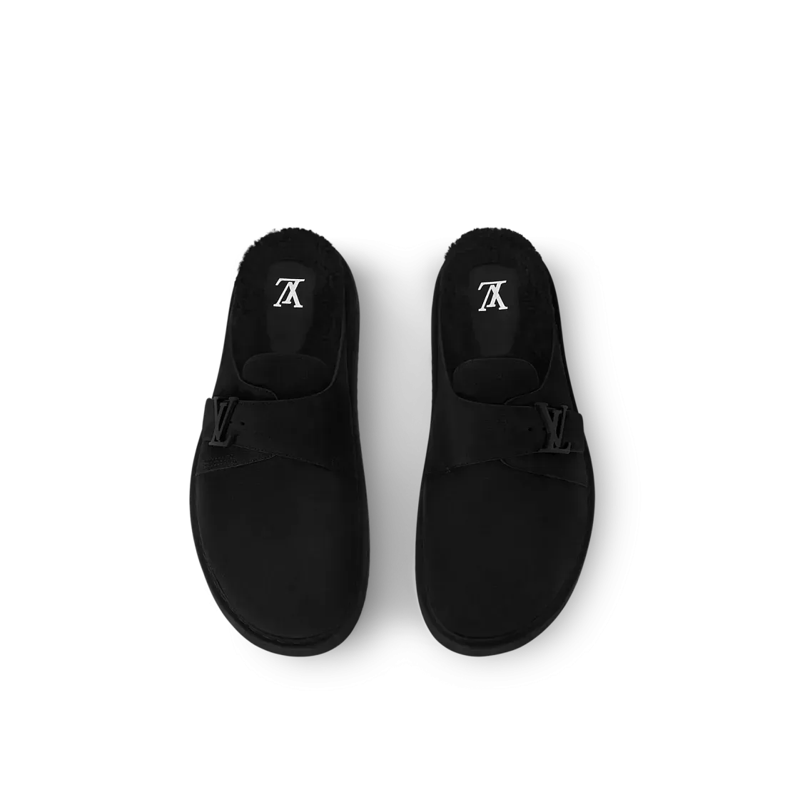 Louis Vuitton Мюли LV Easy Shearling Black - фото 2