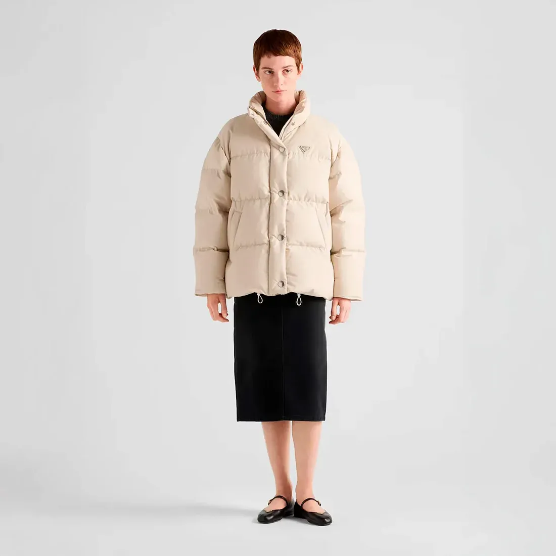 Prada Пуховик из технической ткани - фото 2
