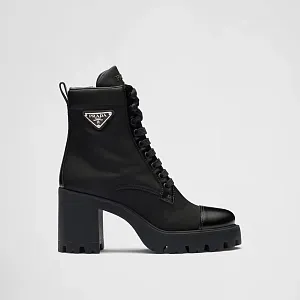 Prada Ботинки из Re-Nylon и кожи - фото 3