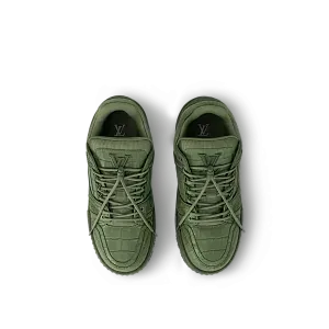 Louis Vuitton Кроссовки LV Trainer Maxi Khaki - фото 2
