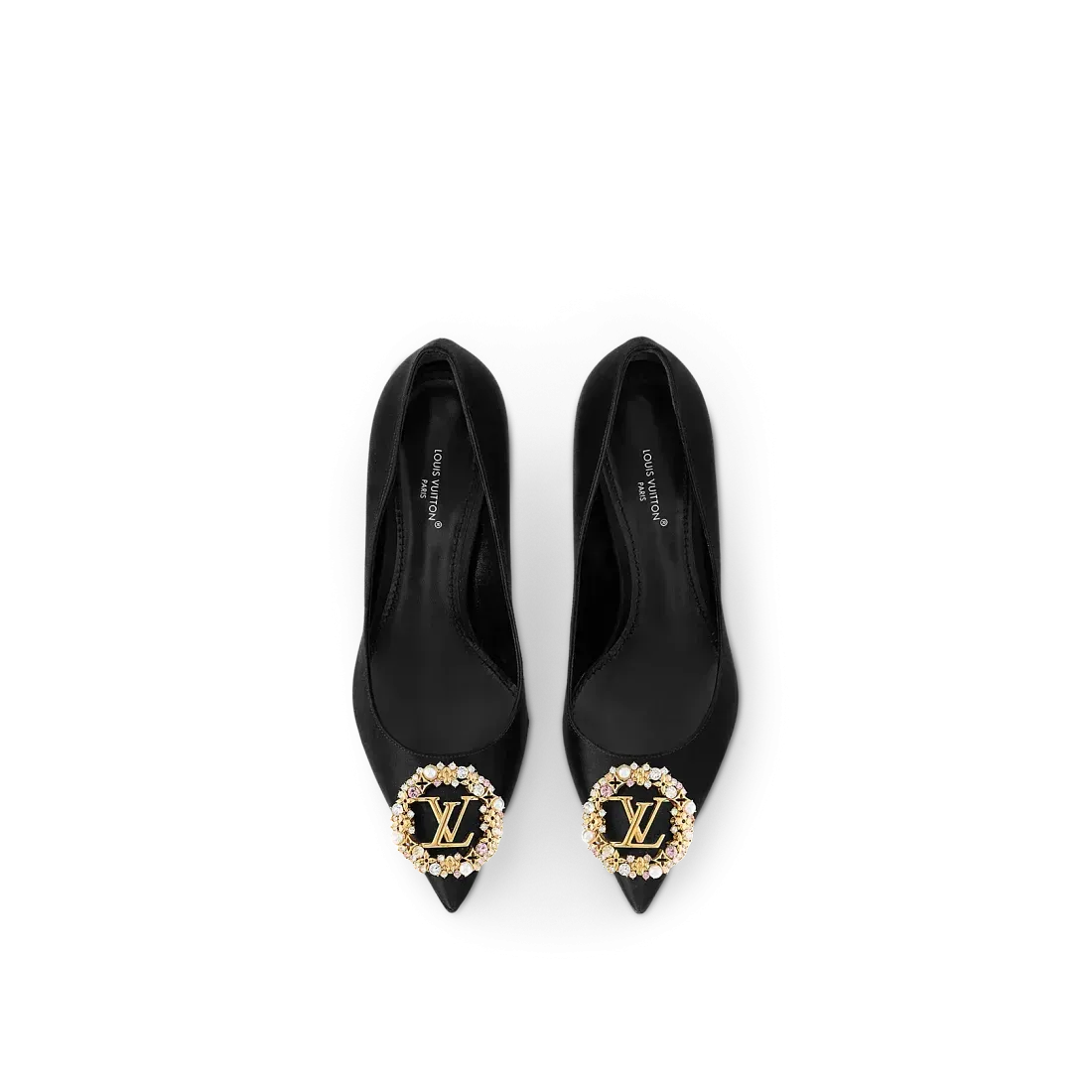 Louis Vuitton Туфли Met на каблуке Black - фото 3