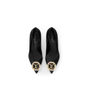 Louis Vuitton Туфли Met на каблуке Black - фото 3