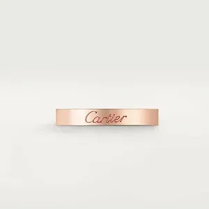 Cartier Обручальное кольцо C de 3 мм Pink Gold - фото 1