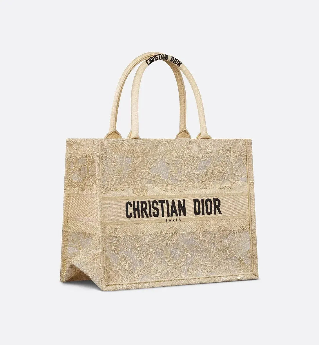 Dior Сумка Book Tote Or среднего формата Gold Metallic - фото 2