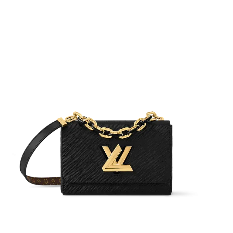 Сумка Twist MM Slim Louis Vuitton Black - фото 1