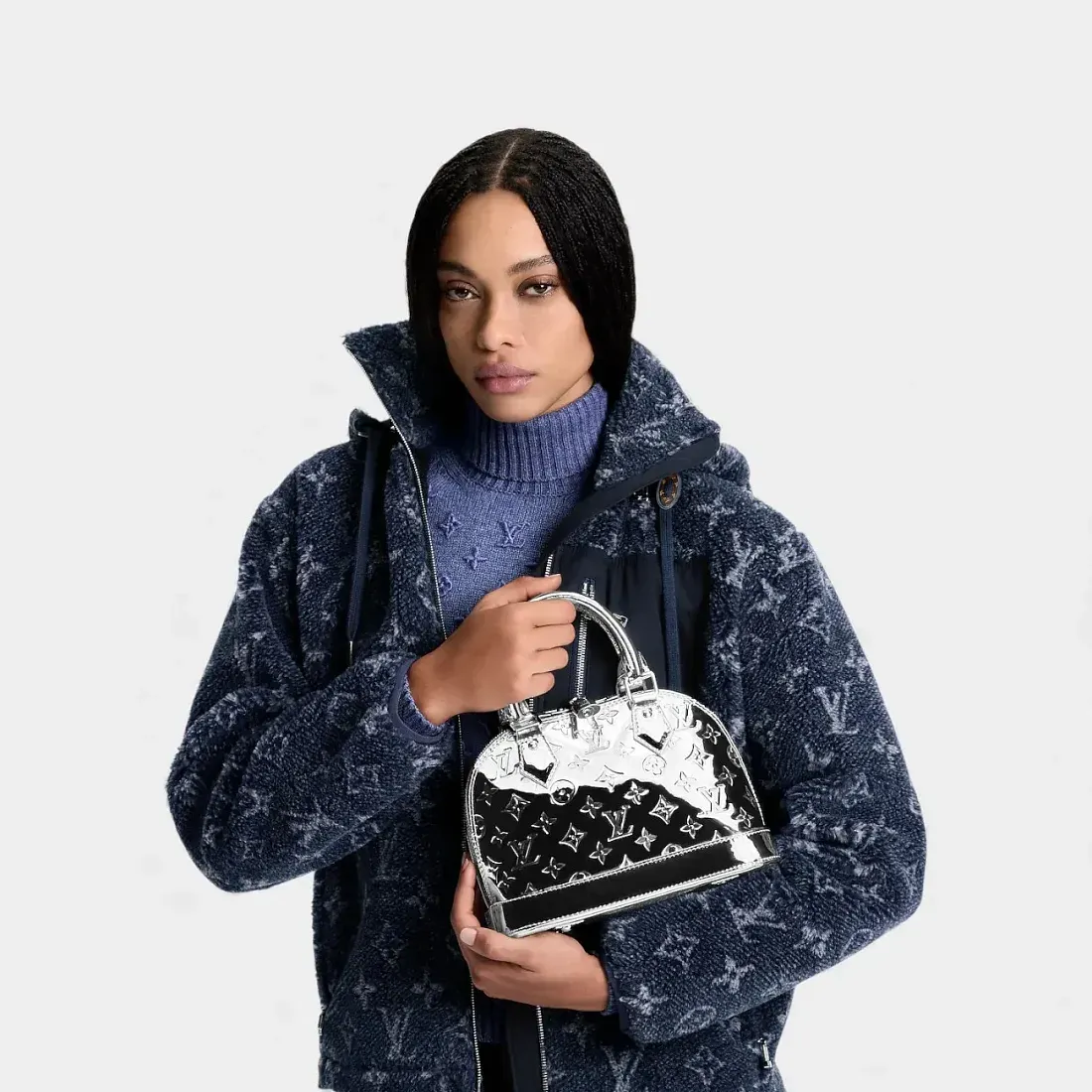 Louis Vuitton Сумка Alma BB Grey - фото 2