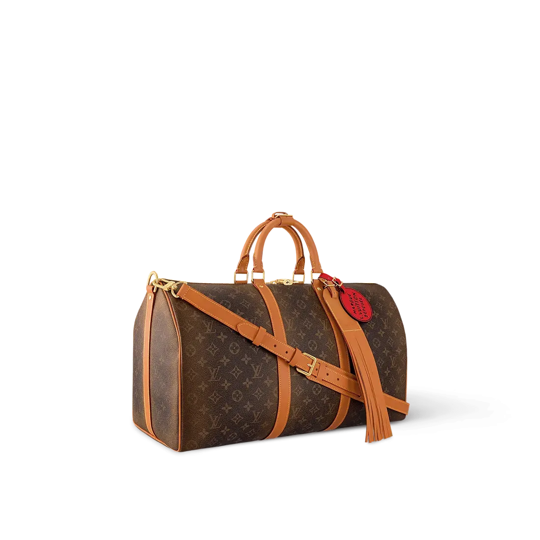 Louis Vuitton Сумка Keepall 50 с плечевым ремнем - фото 3