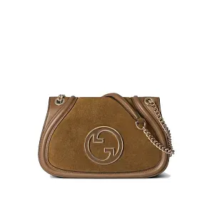 Gucci Маленькая сумка Blondie Brown - фото 1