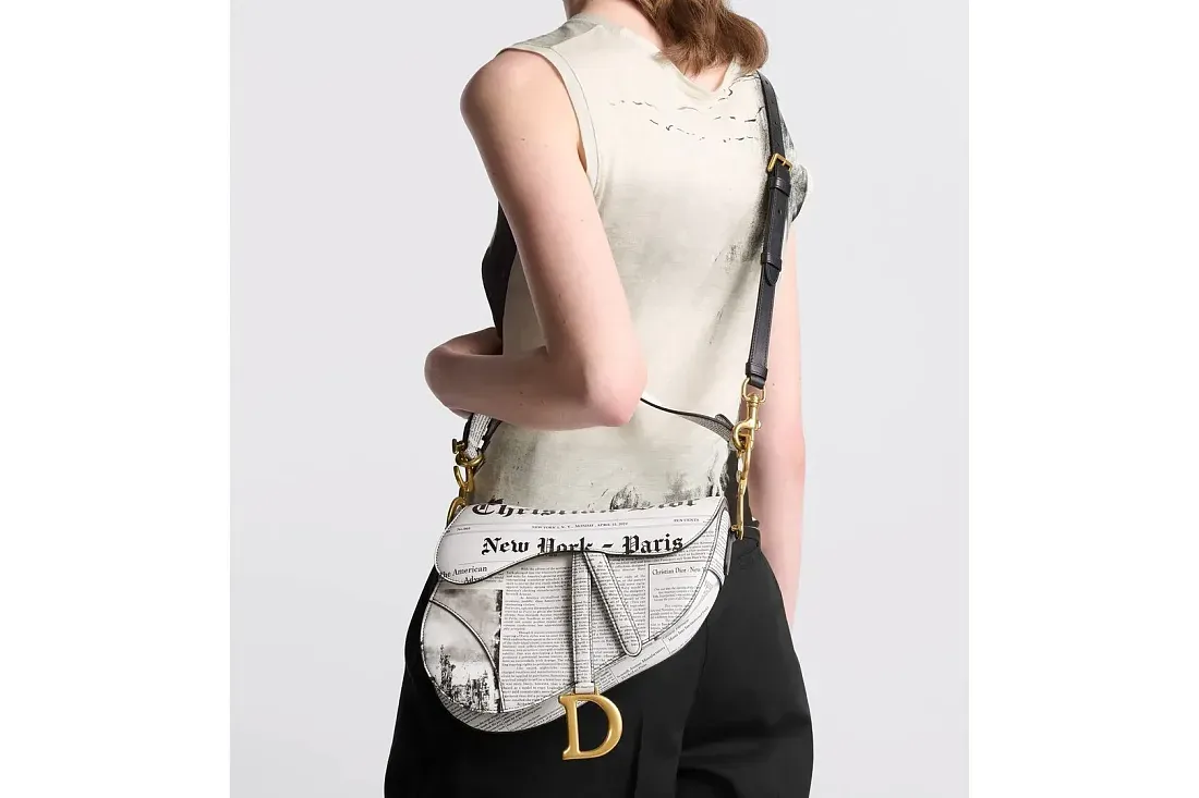 Dior Сумка с ремнем Saddle - фото 2