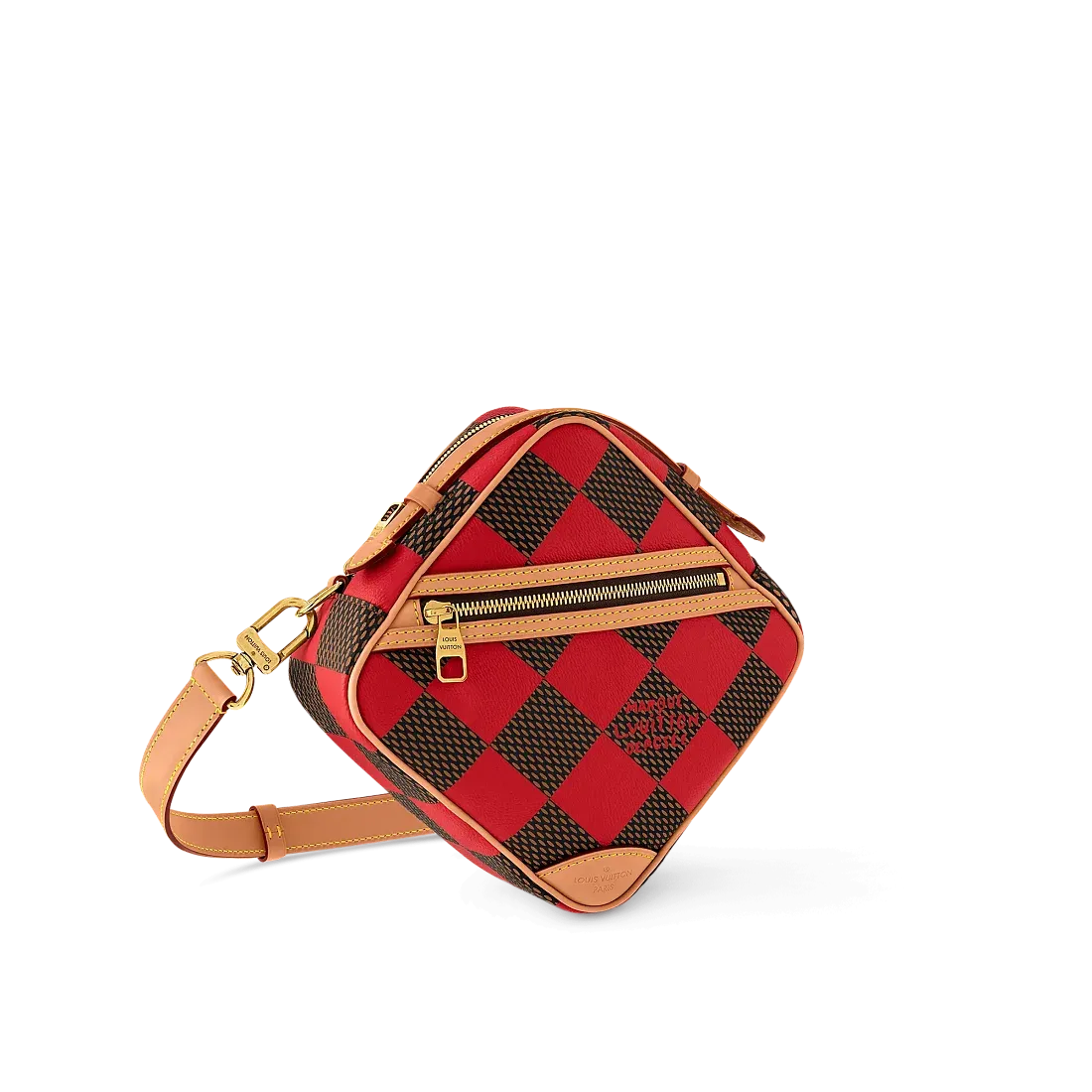 Louis Vuitton Сумка-мессенджер Chess Red - фото 2