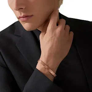 Cartier Гибкий браслет LOVE Unlimited Rose Gold Men - фото 2