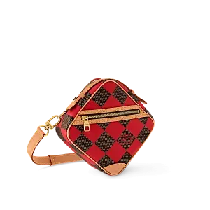 Louis Vuitton Сумка-мессенджер Chess Red - фото 2