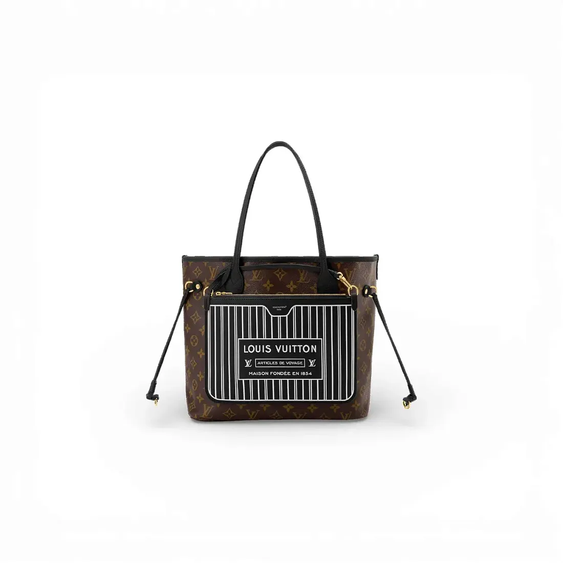 Louis Vuitton Сумка Neverfull Inside Out Black - фото 4