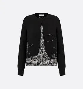 Dior Свитер с вышивкой - фото 1