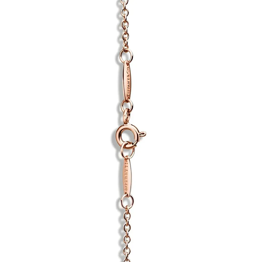 Tiffany & Co. Браслет Bean design bracelet in 18 carat yellow gold 9 mm Rose Gold - фото 3