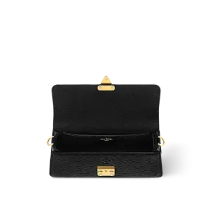 Louis Vuitton Мини-сумка на цепочке Metis Black - фото 3