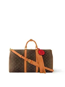 Louis Vuitton Сумка Keepall 50 с плечевым ремнем - фото 1