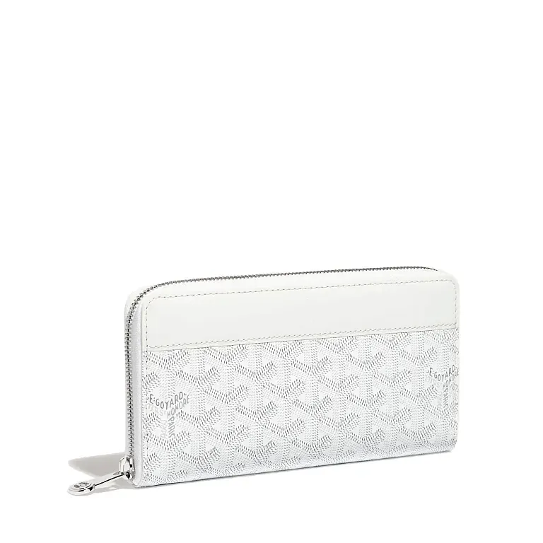 Кошелек Matignon GM Goyard White - фото 1
