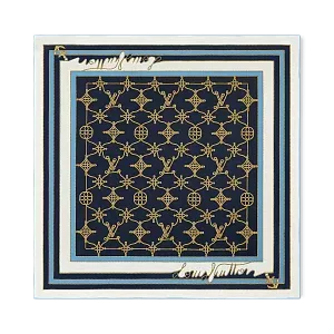 Louis Vuitton Платок-каре Cordage 90 Bleu Ciel - фото 1