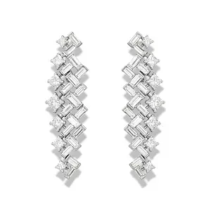 Cartier Серьги Reflection de earrings, diamonds - фото 1